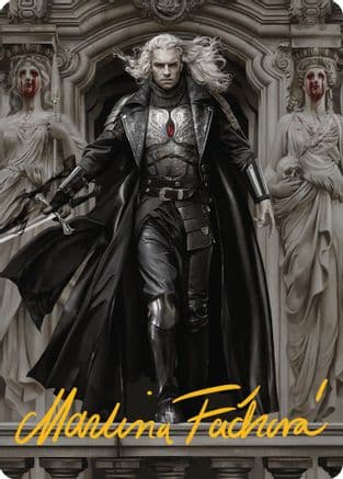 Sorin, Imperious Bloodlord Art Card (Gold-Stamped Signature) (-018) [Art Series: Innistrad Remastered]