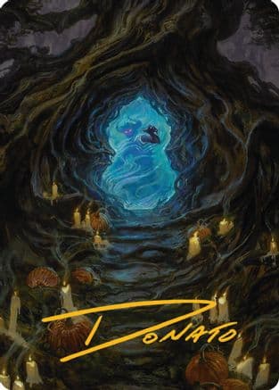 Conjurer's Closet Art Card (Gold-Stamped Signature) (-017) [Art Series: Innistrad Remastered]