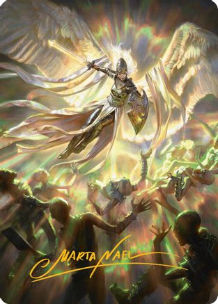 Vanquish the Horde Art Card (Gold-Stamped Signature) (-004) [Art Series: Innistrad Remastered]