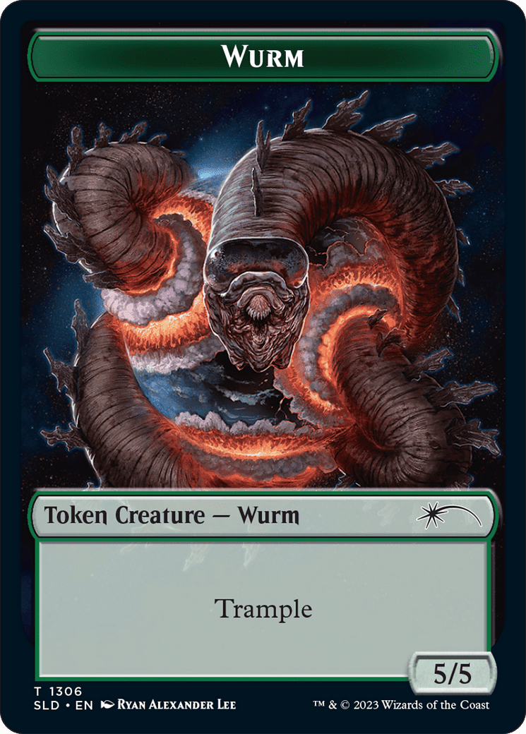 Wurm Token [Secret Lair Drop Series] Foil