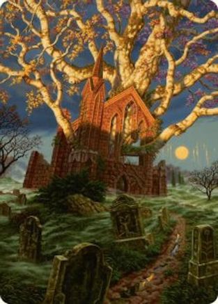 Abundant Growth Art Card (-013) [Art Series: Innistrad Remastered]