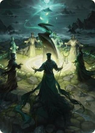 Cryptolith Rite Art Card (-014) [Art Series: Innistrad Remastered]