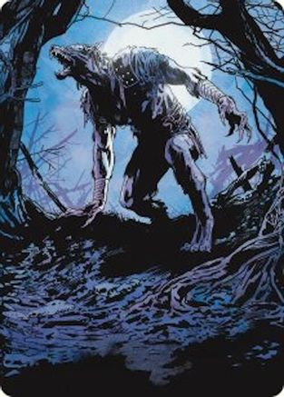 Krallenhorde Howler Art Card (-019) [Art Series: Innistrad Remastered]