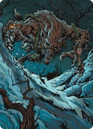 Ravager of the Fells Art Card (-021) [Art Series: Innistrad Remastered]