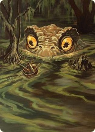 The Gitrog Monster Art Card (-025) [Art Series: Innistrad Remastered]