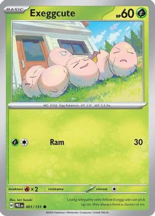 Exeggcute 001- SV Prismatic Evolutions