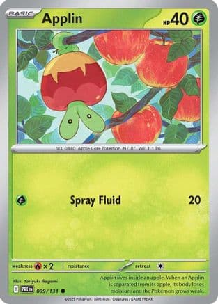 Applin 009- SV Prismatic Evolutions