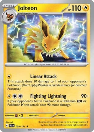Jolteon 029- SV Prismatic Evolutions