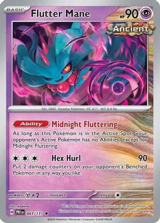 Flutter Mane | Holofoil (43)  [SV Prismatic Evolutions]