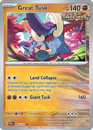 Great Tusk 055- SV Prismatic Evolutions