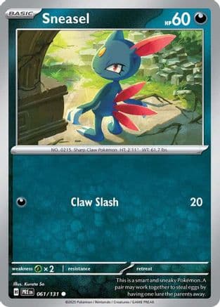 Sneasel 061- SV Prismatic Evolutions