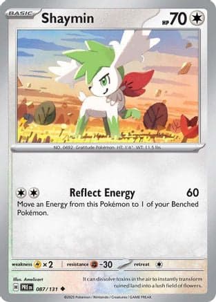 Shaymin 087- SV Prismatic Evolutions