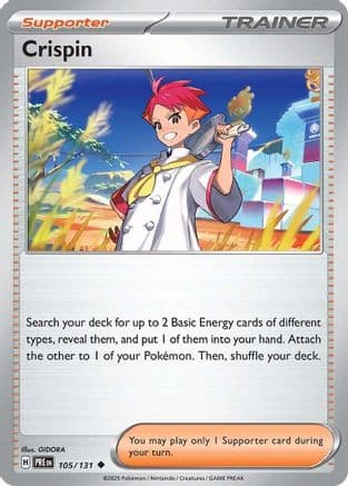 Crispin 105/131 - SV Prismatic Evolutions Reverse Holofoil