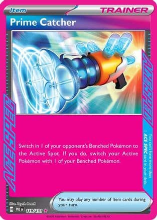 Prime Catcher 119- SV Prismatic Evolutions Holofoil