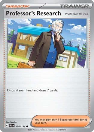 Professor's Research [Professor Rowan] 124- SV Prismatic Evolutions