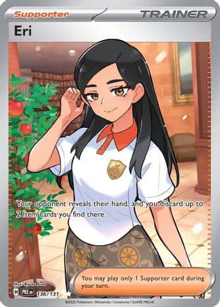 Eri 136- SV Prismatic Evolutions Holofoil