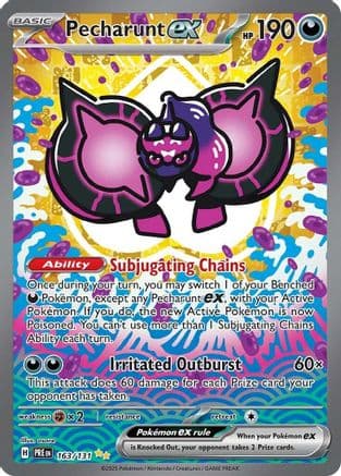 Pecharunt ex 163- SV Prismatic Evolutions Holofoil