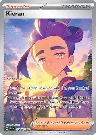 Kieran 174/131 - SV Prismatic Evolutions Holofoil