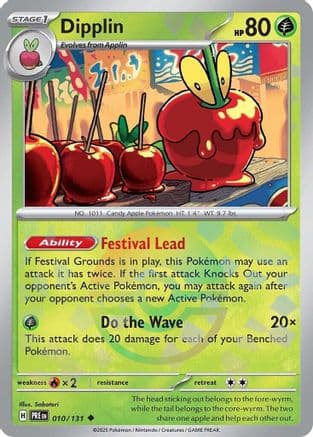 Dipplin (Poke Ball Pattern) 010- SV Prismatic Evolutions Holofoil