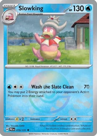 Slowking (Poke Ball Pattern) 019- SV Prismatic Evolutions Holofoil