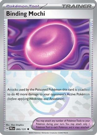 Binding Mochi (Poke Ball Pattern) 095- SV Prismatic Evolutions Holofoil