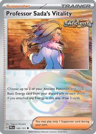 Professor Sada's Vitality (Poke Ball Pattern) 120- SV Prismatic Evolutions Holofoil