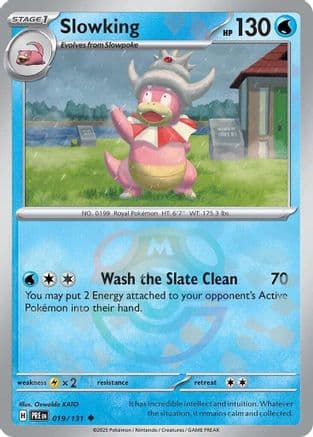 Slowking (Master Ball Pattern) 019- SV Prismatic Evolutions Holofoil