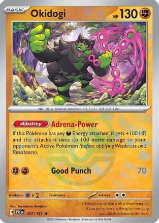 Okidogi (Master Ball Pattern) 057- SV Prismatic Evolutions Holofoil