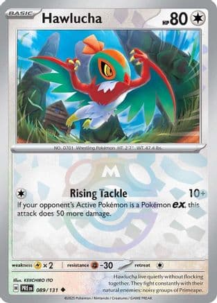 Hawlucha (Master Ball Pattern) 089- SV Prismatic Evolutions Holofoil