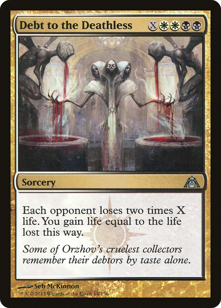 Debt to the Deathless [Dragon's Maze] Foil