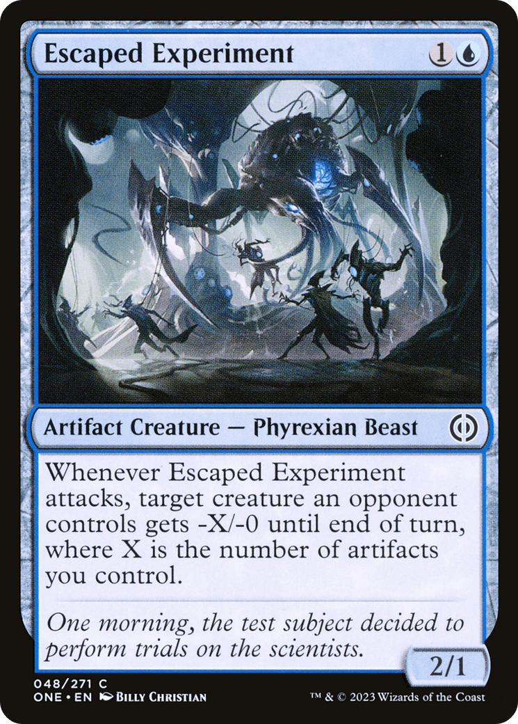 Escaped Experiment [Phyrexia: All Will Be One] Foil