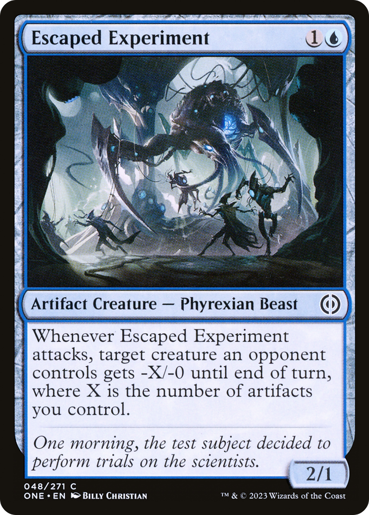 Escaped Experiment [Phyrexia: All Will Be One] Foil