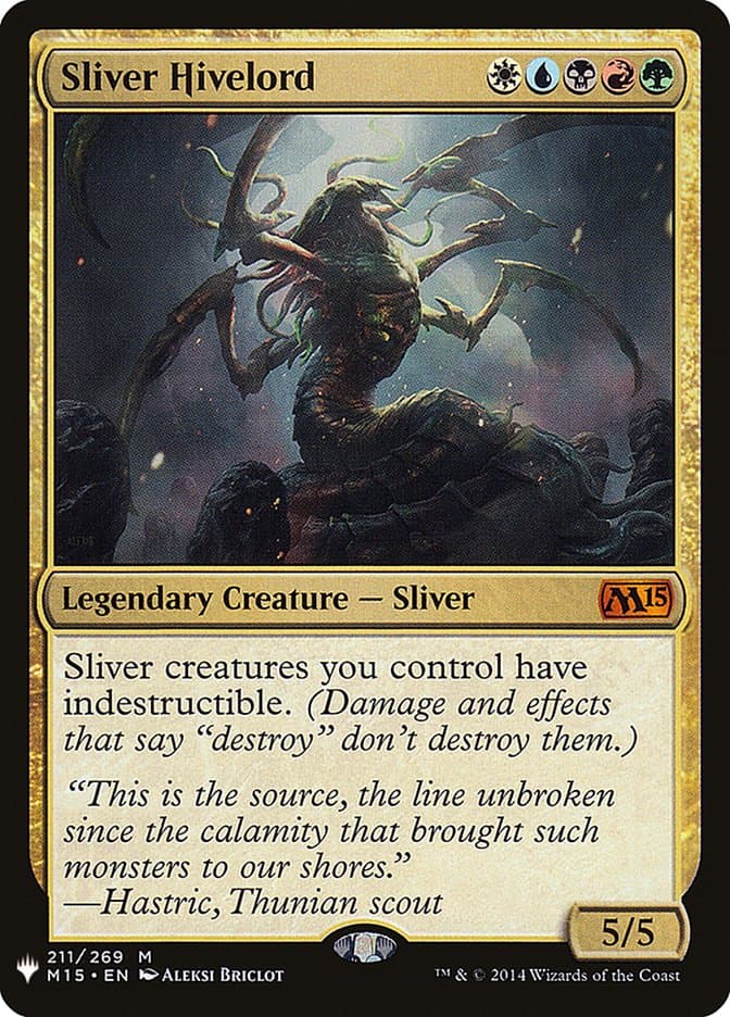 Sliver Hivelord |  (M15-211) [The List]
