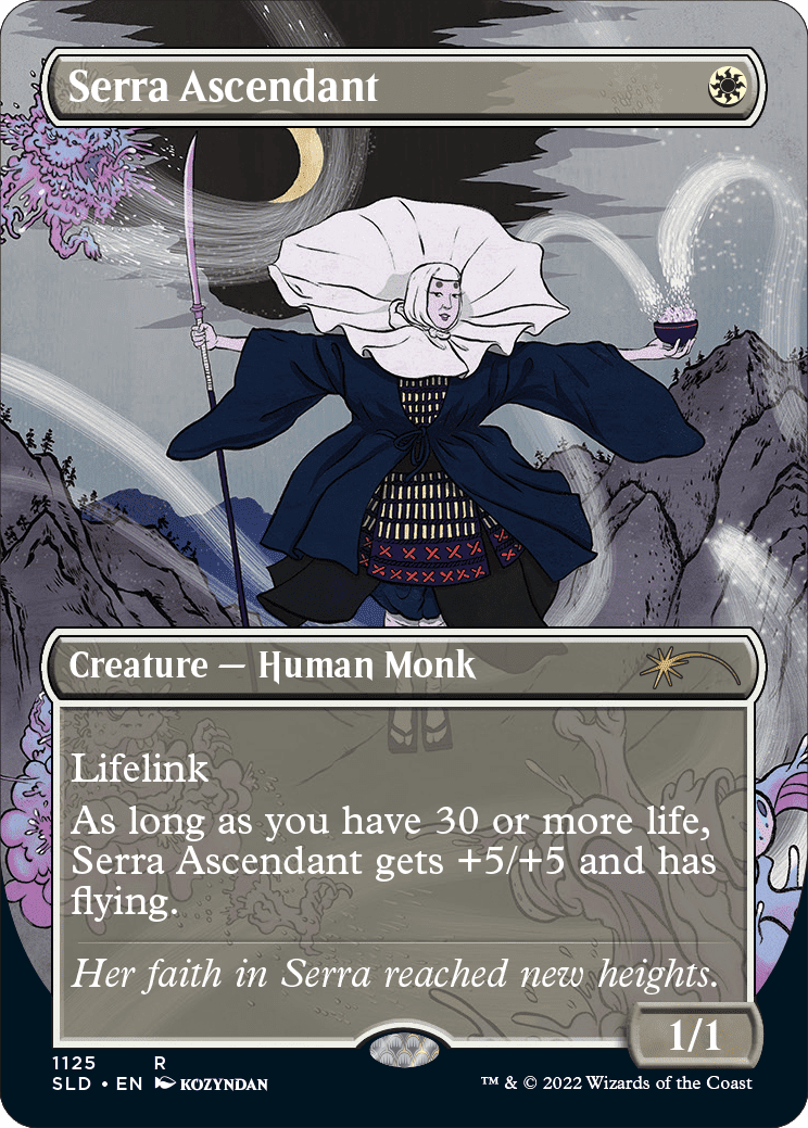 Serra Ascendant (Borderless) [Secret Lair Drop Series] Foil
