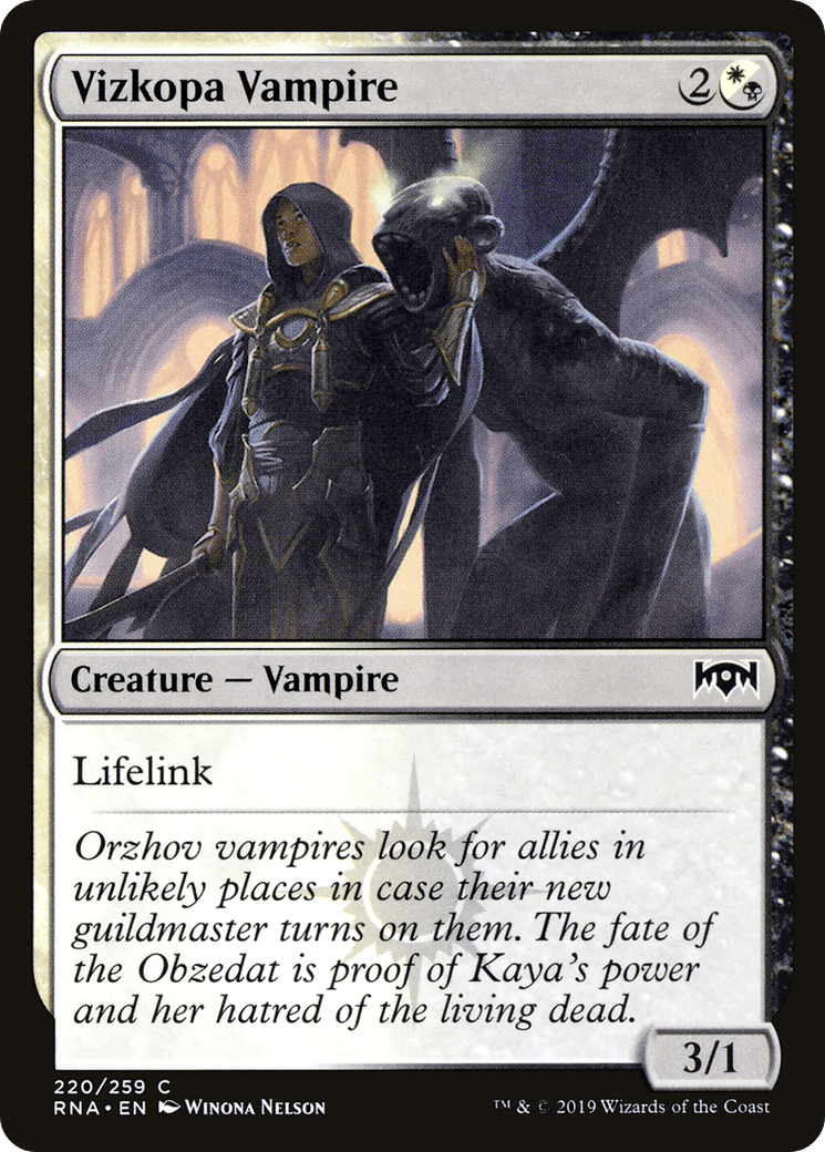 Vizkopa Vampire [Ravnica Allegiance] Foil