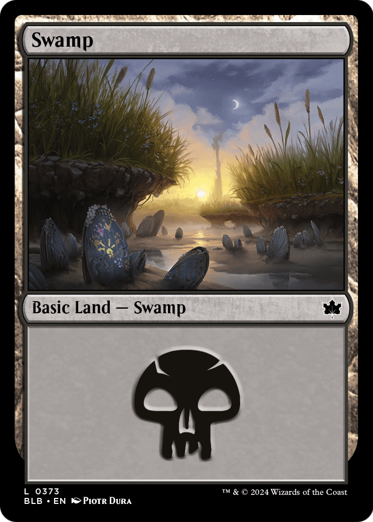 Swamp (0373) [Bloomburrow] Foil