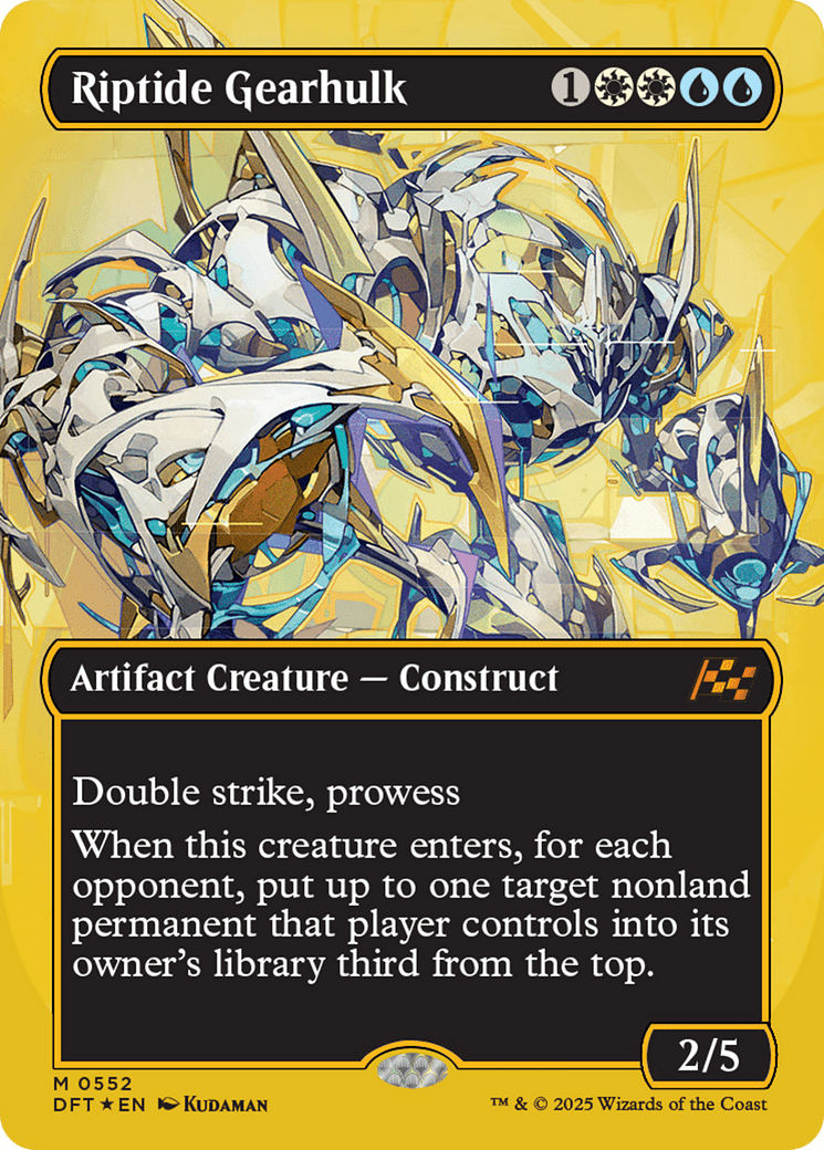 Riptide Gearhulk |  Foil (552) [Aetherdrift]