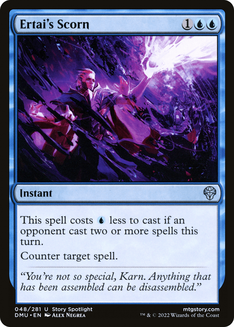 Ertai's Scorn [Dominaria United] Foil