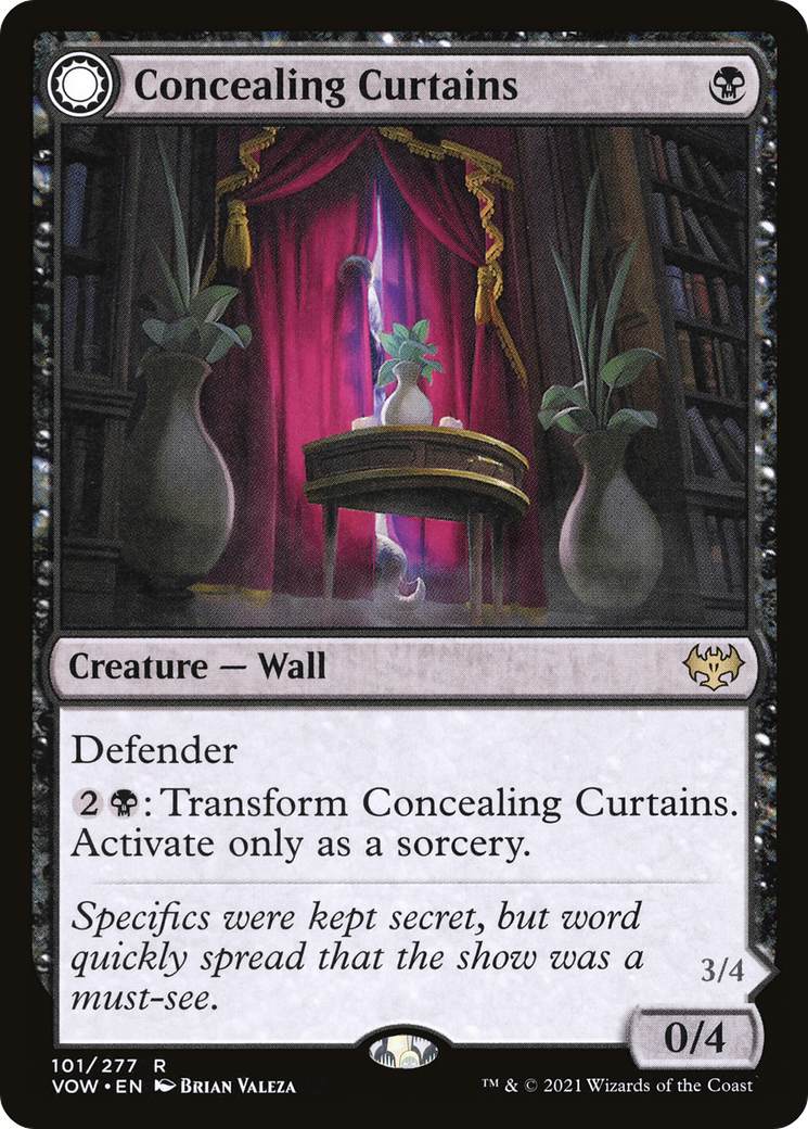 Concealing Curtains // Revealing Eye [Innistrad: Crimson Vow]