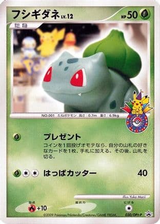 Bulbasaur - 030/DPt-P (030/DPt-P) (Japanese) - DPtP Promotional cards