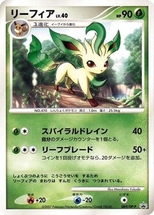 Leafeon - 069/DP-P (069/DP-P) (Japanese) - DPP Promotional cards