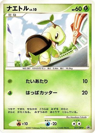 Turtwig - 017/DP-P (017/DP-P) (Japanese) - DPP Promotional cards