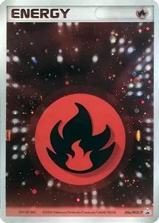 Basic Fire Energy - 056/PCG-P (056/PCG-P) (Japanese) - PCGP Promotional cards Holofoil