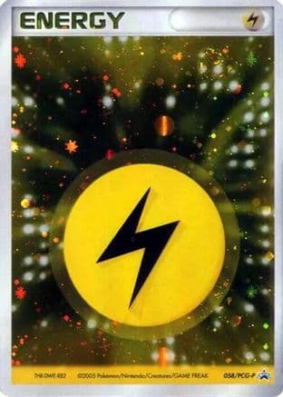 Basic Lightning Energy - 058/PCG-P (058/PCG-P) (Japanese) - PCGP Promotional cards Holofoil