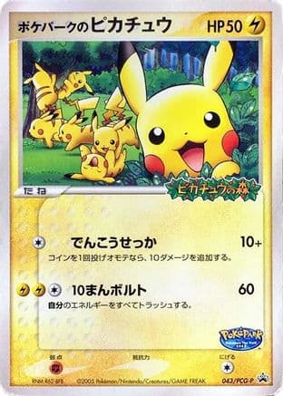 PokePark's Pikachu - 043/PCG-P (043/PCG-P) (Japanese) - PCGP Promotional cards