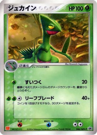 Sceptile - 046/ADV-P (046/ADV-P) (Japanese) - ADVP Promotional cards