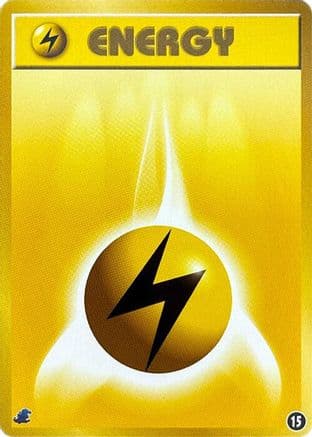 Basic Lightning Energy - 15 (15) (Japanese) - Intro Pack Neo Totodile