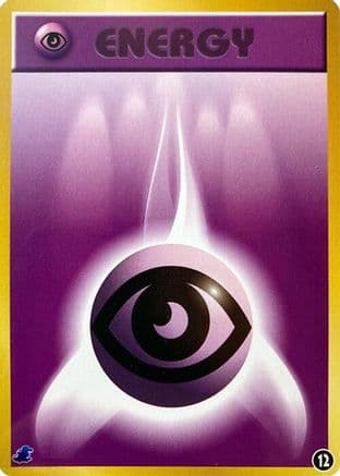 Basic Psychic Energy - 12 (12) (Japanese) - Intro Pack Neo Totodile