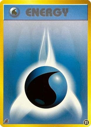 Basic Water Energy - 11 (11) (Japanese) - Intro Pack Neo Totodile
