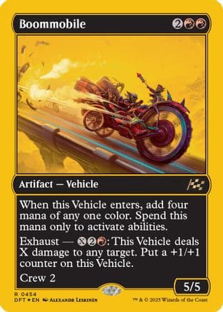 Boommobile (First-Place Foil) |  Foil (454) [Aetherdrift]